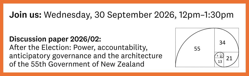 A conversation with Wendy McGuinness on power, accountability, anticipatory governance and the architecture of the 55th Government of New Zealand hero image